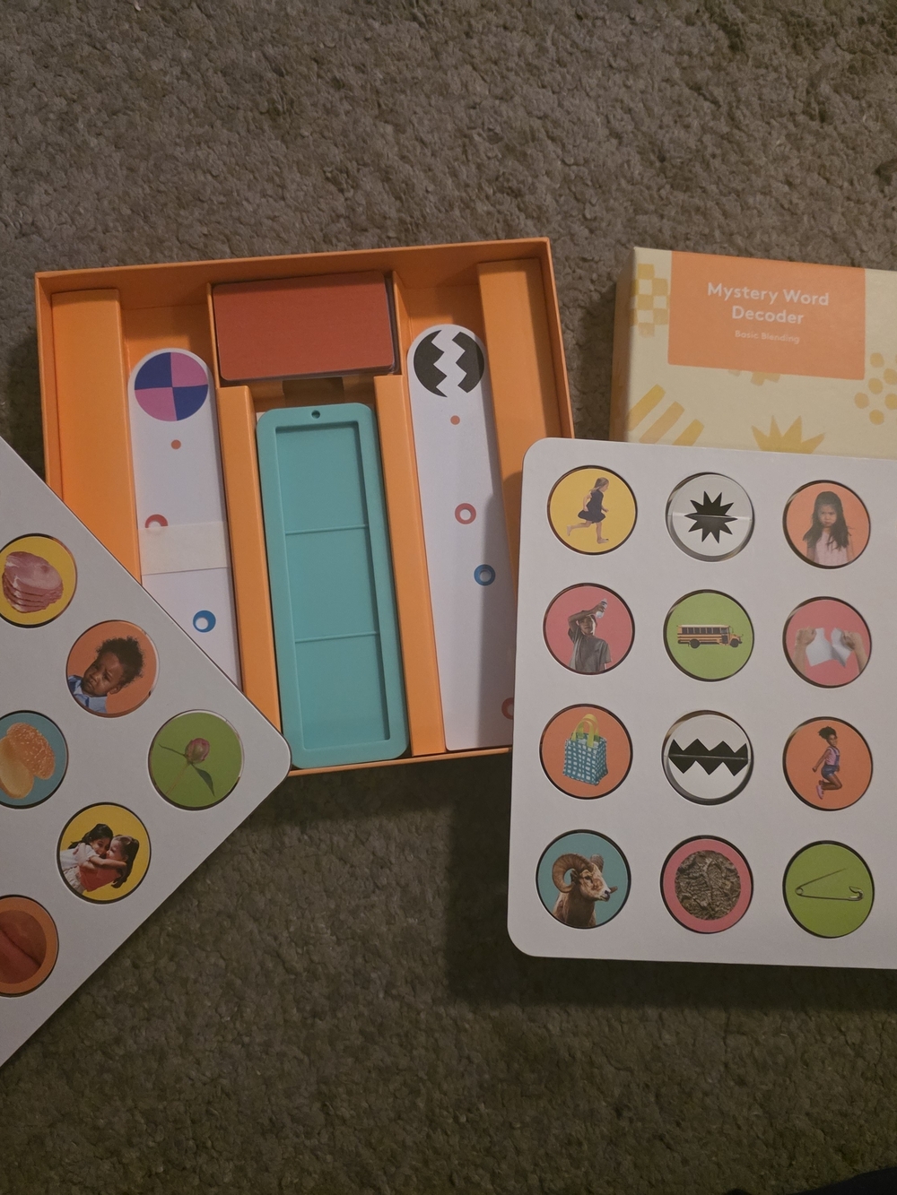 Mystery Word Decoder Kids Game